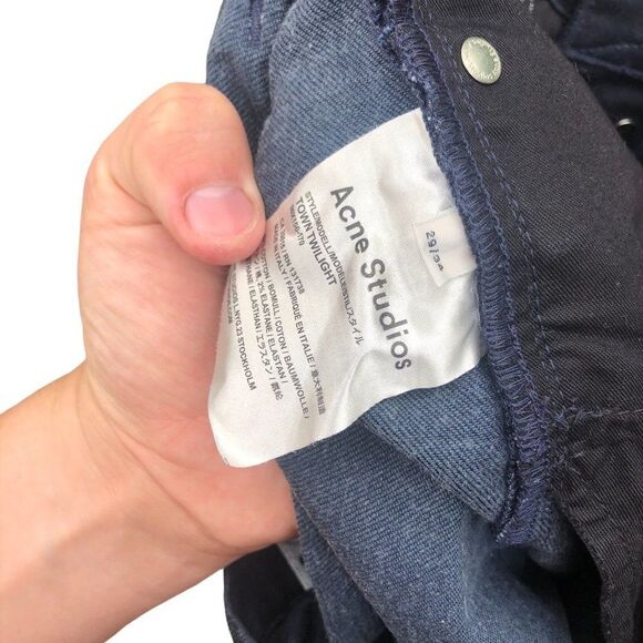 Acne Studios Designer Jeans Town Twilight Size 29 - Picture 4 of 12